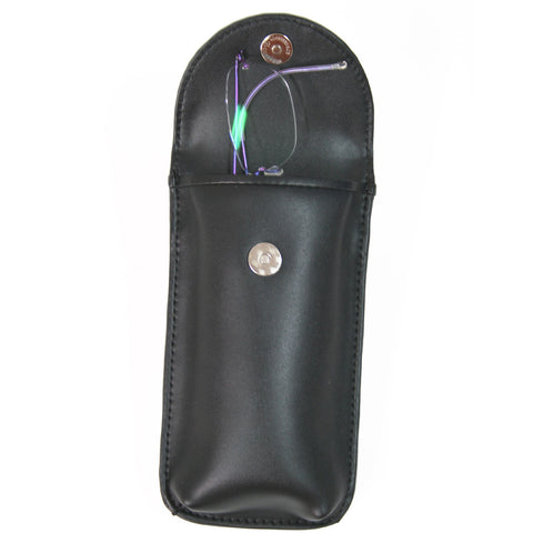 Royce Leather Double Eyeglass Carrying Case
