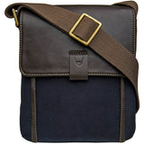 Hidesign Aiden Canvas Small Crossbody Bag