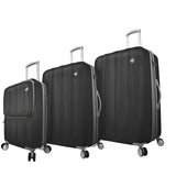 Mia Toro Mezza Tasca Hardside Spinner 3 Piece Set