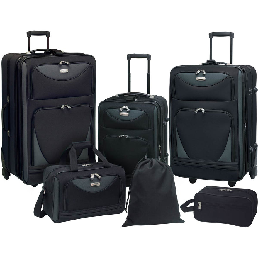 Travelers Club Skyview II 6PC Luggage Set 