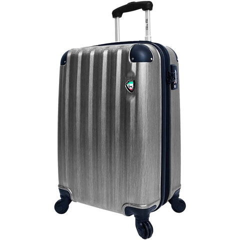 Mia Toro Lega Spazzolato Hardside 25in Spinner - Luggage Factory
