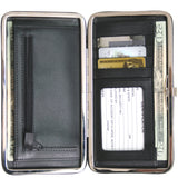 Royce Leather Slim Framed Clutch Wallet 