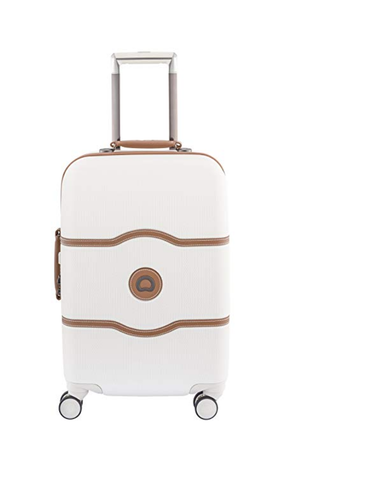 Delsey Luggage Chatelet Hard+ 28 Inch 4 Wheel Spinner, Champagne