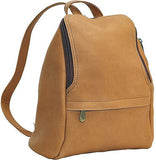 LeDonne Leather U-Zip Mini Backpack