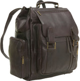 LeDonne Leather Large Traveler Backpack