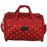 American Flyer Fleur De Lis 5 Piece Spinner Luggage Set