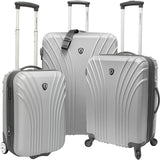 Traveler's Choice Ultra Lightweight 3 Piece Hardside Luggage Set