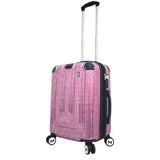 Mia Toro Macchiolina Polish Hardside Spinner Carry On