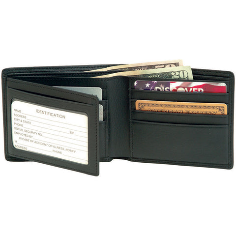 Royce Leather RFID Men's Bifold Wallet