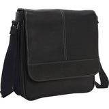 Kenneth Cole Reaction "A New Bag-inning" Single Gusset Flapover Day Bag / iPad / Tablet Bag