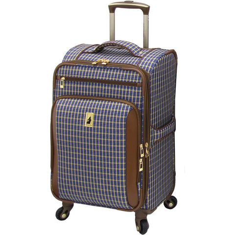 London Fog Kensington 21in Expandable Spinner Carry On