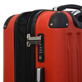 Mia Toro Metallo Composite Hardside Spinner 3 Piece Set