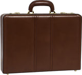 McKlein V Series Coughlin Leather Expandable Attache Case