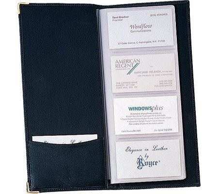 Royce Leather Business Card Case File Organizer 