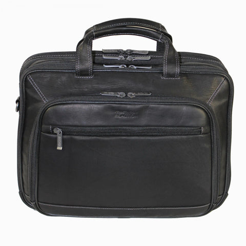 Kenneth Cole Reaction "A Golden Op-Port-Unity" Double Gusset Checkpoint Friendly 16in Computer Case