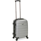 Rockland Luggage Melbourne 20in Hardside Expandable Spinner Carry On