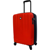 Mia Toro Polipropilene Hardside Spinner Carry On 