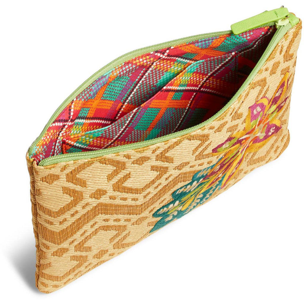 Vera Bradley Straw Beach Wristlet