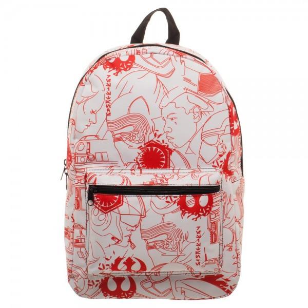 Star Wars Episode 8 Qt Salt Planet Backpack