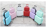 Wholesale!Girls Cute 14 16 Abs Hello Kitty Travel Luggage Sets,High Quality Female Lovely Travel