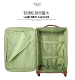 Wholesale!20 24 28" Oxford Fabric Flower Printed Trolley Luggage Suitcases Bags Set,Large
