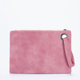Fashion Solid Women'S Clutch Bag Leather Women Envelope Bag Clutch Evening Bag Female Clutches