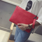 Fashion Solid Women'S Clutch Bag Leather Women Envelope Bag Clutch Evening Bag Female Clutches