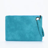 Fashion Solid Women'S Clutch Bag Leather Women Envelope Bag Clutch Evening Bag Female Clutches