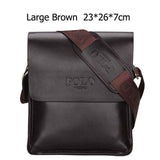Vicuna Polo Famous Brand Leather Men Bag Casual Business Leather Mens Messenger Bag Vintage Men'S
