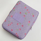 Women Makeup Bag Cosmetic Bag Case Make Up Organizer Toiletry Storage Neceser Rushed Floral Nylon