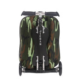 Cool 20 Inches Camouflage Boy Scooter Suitcase Men Trolley Case Extrusion Students Backpack