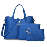 Sunny Shop  European And American Fashion Brand Designer Women Handbags High Quality Pu Leather