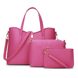 Sunny Shop  European And American Fashion Brand Designer Women Handbags High Quality Pu Leather