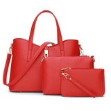 Sunny Shop  European And American Fashion Brand Designer Women Handbags High Quality Pu Leather