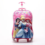 Hot!16 Inches Variety Of Cartoon 3D Extrusion Eva Luggage Kids Climb Stairs Luggage Suitcase Travel