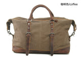 Men Travel Bags Military Canvas Duffle Bag Large Capacity Bag Luggage Weekend Bag Vintage