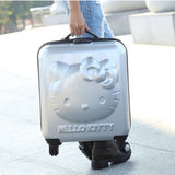 Lovely Hello Kitty Luggage Children Trolley Travel Bag 18 Inch Cartoon Kids Suitcases Hello Kitty