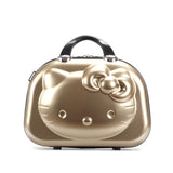 13 Inch Cute Travel Luggage Hello Kitty Women Make Up Bags,Girls Cartoon Suitcase,Hello Kitty
