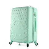20Inch Women Hello Kitty Travel Suitcase,Spinner Bag Hello Kitty,Abs Luggage Bag,Girl Travel