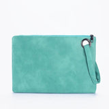 Fashion Solid Women'S Clutch Bag Leather Women Envelope Bag Clutch Evening Bag Female Clutches