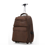 Single Trolley Travel Computer Bag Commercial Backpack School Bag Luggage With Wheels Adult