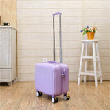 Lovely Candy Color Trolley Luggage Set With Universal Wheels,14 16Inch Korea Fashion Style Travel