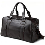 Tiding Real Leather Duffle Bag Men Travel Bag Brand Portable Bag Casual Style Weekend Bag 1024