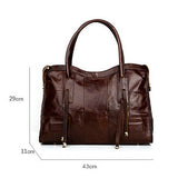 Cobbler Legend Genuine Leather Bag For Men Or Women Vintage Handbag Real Cowhide Crossbody Bags