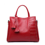Cowhide Genuine Leather Bags Designer Women Handbag Female Handbags Ladies Portable Shoulder Bag