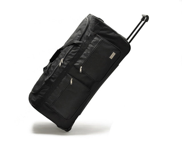 Letrend Super Light Rolling Luggage Ultra-Large Capacity 32/40Inch Travel Bag Men Trolley Soft