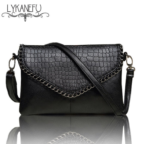 Lykanefu Casual Small Bag For Women Messenger Bags For Women Shoulder Bags Crossbody Black Clutch