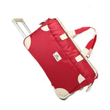 Trolley Travel Bag Hand Luggage 18 Inch 50L Rolling Duffle Bags Waterproof Oxford Suitcase Wheels