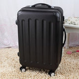 28" Pink 8-Universal Wheels Large Capacity Trolley Luggage Bags,Female Lovely Fruit Color Travel