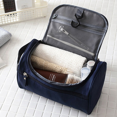 Makeup Bag Cheap Women Bags Men Large Waterproof Nylon Travel Cosmetic Bag Organizer Case